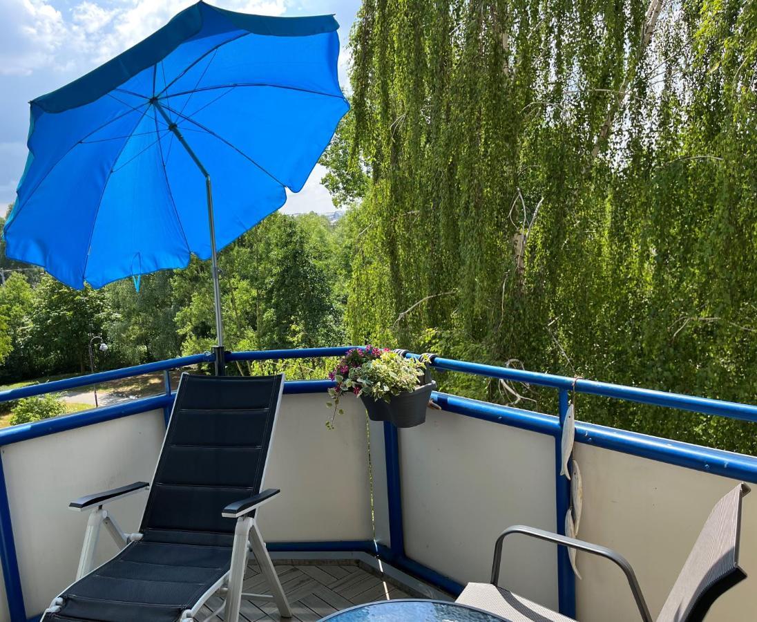 רוסטוק Aquamarin - Charmantes Appartement Mit Balkon מראה חיצוני תמונה